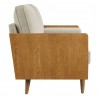 Modway Kellan Heathered Weave Fabric Loveseat 6