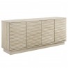 Modway Render 70" Faux Travertine Sideboard Cabinet TV Stand Side