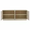 Modway Render 70" Faux Travertine Sideboard Cabinet TV Stand Open - Modway Render 70" Faux Travertine Sideboard Cabinet TV Stand Open