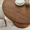 Modway Lippa 48" Round Solid Wood Dining Table Natural - Modway Lippa 48" Round Solid Wood Dining Table Natural