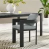 Modway Tahoe Outdoor Patio Aluminum Dining Chair Gray - Modway Tahoe Outdoor Patio Aluminum Dining Chair Gray