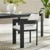 Modway Tahoe Outdoor Patio Aluminum Dining Chair White - Modway Tahoe Outdoor Patio Aluminum Dining Chair White