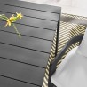 Modway Tahoe Rectangular Outdoor Patio Aluminum Dining Table Top