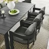 Modway Tahoe 9-Piece Outdoor Patio Aluminum Dining Set  - Modway Tahoe 9-Piece Outdoor Patio Aluminum Dining Set 