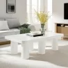 Modway Cleo 54” Rectangular Coffee Table Room View - Modway Cleo 54” Rectangular Coffee Table Room View