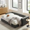 Modway Commix Down Filled Overstuffed Sleeper Sofa Gray 5