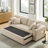 Modway Commix Down Filled Overstuffed Sleeper Sofa Light Beige 4