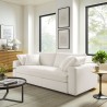 Modway Commix Down Filled Overstuffed Sleeper Sofa White 3