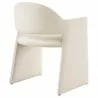 Modway Talia Performance Velvet Dining Armchair Alabaster Back - Modway Talia Performance Velvet Dining Armchair Alabaster Back