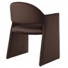 Modway Talia Performance Velvet Dining Armchair Back