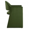 Modway Talia Performance Velvet Dining Armchair Green Side
