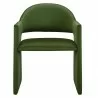 Modway Talia Performance Velvet Dining Armchair Green Front - Modway Talia Performance Velvet Dining Armchair Green Front