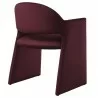 Modway Talia Performance Velvet Dining Armchair Red Back - Modway Talia Performance Velvet Dining Armchair Red Back