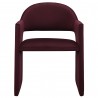Modway Talia Performance Velvet Dining Armchair Red Front