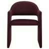 Modway Talia Performance Velvet Dining Armchair Red Front - Modway Talia Performance Velvet Dining Armchair Red Front