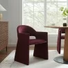 Modway Talia Performance Velvet Dining Armchair Red - Modway Talia Performance Velvet Dining Armchair Red