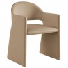 Modway Talia Performance Velvet Dining Armchair Taupe