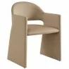 Modway Talia Performance Velvet Dining Armchair Taupe - Modway Talia Performance Velvet Dining Armchair Taupe