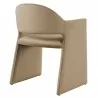 Modway Talia Performance Velvet Dining Armchair Taupe Back - Modway Talia Performance Velvet Dining Armchair Taupe Back