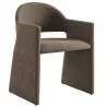 Modway Talia Upholstered Fabric Dining Armchair Mocha - Modway Talia Upholstered Fabric Dining Armchair Mocha