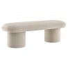 Modway Orla Performance Velvet BenchAlmond
