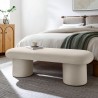 Modway Orla Performance Velvet Bench Almond