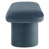 Modway Orla Performance Velvet Bench Blue 7