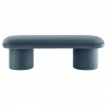 Modway Orla Performance Velvet Bench Blue3