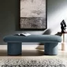 Modway Orla Performance Velvet Bench 8  Blue - Modway Orla Performance Velvet Bench 8  Blue