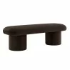 Modway Orla Performance Velvet Bench  Brown - Modway Orla Performance Velvet Bench  Brown