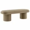 Modway Orla Performance Velvet Bench Taupe - Modway Orla Performance Velvet Bench Taupe