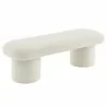 Modway Orla Chenille Upholstered Bench White 2 - Modway Orla Chenille Upholstered Bench White 2