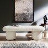 Modway Orla Chenille Upholstered Bench White 2