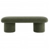 Modway Orla Chenille Upholstered Bench Green 1
