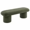Modway Orla Chenille Upholstered Bench Green - Modway Orla Chenille Upholstered Bench Green