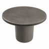 Modway Brion 48" Indoor - Outdoor Patio Concrete Round Dining Table Gray Top