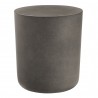 Modway Brion Indoor - Outdoor Patio Concrete Stool Gray Front