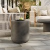 Modway Brion Indoor - Outdoor Patio Concrete Stool Gray 2