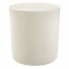 Modway Brion Indoor - Outdoor Patio Concrete Stool White Front