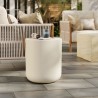 Modway Brion Indoor - Outdoor Patio Concrete Stool White