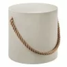 Modway Isera Indoor - Outdoor Patio Rope Concrete Side Table Stool 1 - Modway Isera Indoor - Outdoor Patio Rope Concrete Side Table Stool 1