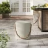 Modway Isera Indoor - Outdoor Patio Rope Concrete Side Table Stool - Modway Isera Indoor - Outdoor Patio Rope Concrete Side Table Stool