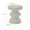 Modway Terza Indoor - Outdoor Patio Concrete Side Table - Modway Terza Indoor - Outdoor Patio Concrete Side Table