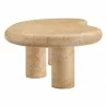 Modway Elowen Indoor - Outdoor Patio Textured Faux Travertine Coffee Table Side - Modway Elowen Indoor - Outdoor Patio Textured Faux Travertine Coffee Table Side