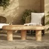 Modway Elowen Indoor - Outdoor Patio Textured Faux Travertine Coffee Table - Modway Elowen Indoor - Outdoor Patio Textured Faux Travertine Coffee Table