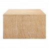 Modway Jordana Square Plinth Indoor - Outdoor Patio Concrete Coffee Table 2