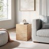 Modway Jordana Square Plinth Indoor - Outdoor Patio Concrete Side Table7