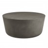 Modway Brion Round Indoor - Outdoor Patio Concrete Coffee Table Gray