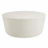 Modway Brion Round Indoor - Outdoor Patio Concrete Coffee Table White