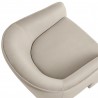 Modway Greer Performance Velvet Upholstered Accent Armchair White Top